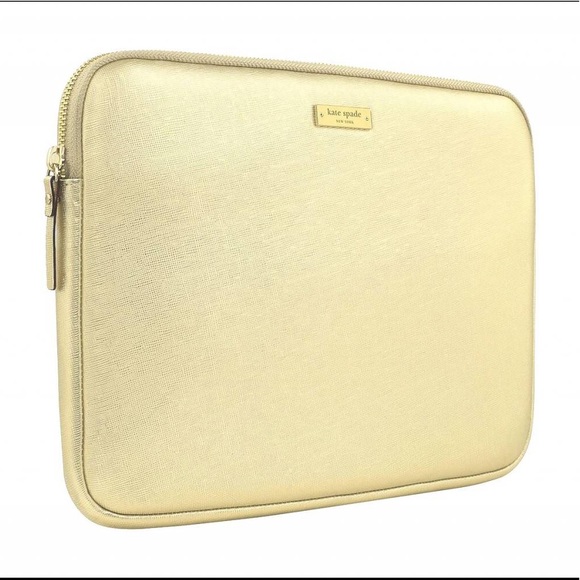 gold laptop case